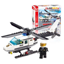 102pcs Aircraft Airplane Compatible with Legoinglys Building Blocks Toy Kit DIY Educational Children Christmas Birthday Gifts