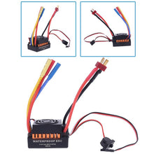 Brushless Motor 1/10, 60A Waterproof ESC Electric Speed Controller for RC Part Accessory R7RB