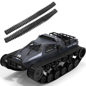 1:12 RC Tank Car 2.4G High Speed Full Proportional Control Vehicle Models Wading Depth With Gull-wing Door Metal Crawler