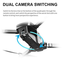 OTPRO Mini Foldable 4K WIFI Camera Double Professional Drone GPS RC Helicopter Brushless Motor Intelligent Following Quadcopter