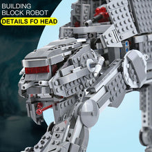 DHL 05130 Star Plan Wars Toys The 75189 Heavy ATAT Walker Set Building Blocks Bricks Assembly Kits Kids Toys Christmas Gifts