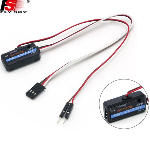 Original Flysky FS-CVT01 Voltage Collection Module For FSi6 FSi10 iA6B iA10 Receiver Rc Parts