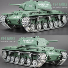1:16 Soviet KV - 1 'S Heavy Tank 2.4G Remote Control Model Military Tank With Sound Smoke Shooting Effect 3 Edition