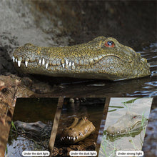 Flytec V002 RC Boat 2.4G Remote Control Electric Racing Boat for Pools with Simulation Crocodile Head Spoof Toys Children Adults