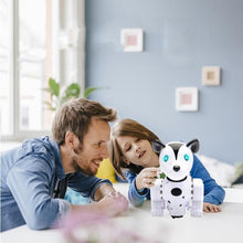 Electric Universal Intelligent Robot Dog Infrared Remote Control Music Light Voice Pet Touch Dazzle Dance Educational Toys