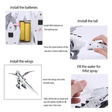 Intelligent Dinosaur Model Electric Remote Control Robot Mechanical Spray Dinosaur-Shaped Electric Toy Children Hobby Toys