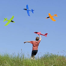 Foam Hand Throwing Airplanes toy, 36cm 48cm Flight Mode Glider Inertia Planes Model,Aircraft Planes for Kids Outdoor Sport