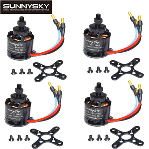 1pcs 100% Original SUNNYSKY X2212 980KV/1250KV/KV1400/2450KV Brushless Motor (Short shaft )Quad-Hexa copter