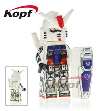 Single Sale Super Heroes Figures Mobile Suit Armor Seed Destiny RX-78-2 RX-178 MK11 Action Building Blocks Kids Toys Gift PG2004