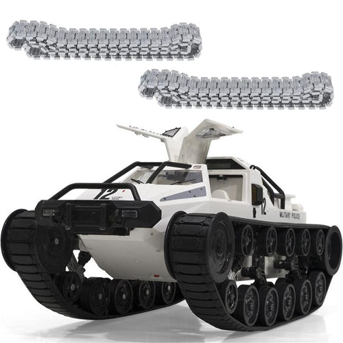 1203 World of RC Tank Car 2.4G 1:12 High Speed Full Control Vehicle Models 5M Wading Depth With Gull-wing Door Metal Crawler