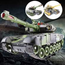 44CM Super RC tank charger battle launch cross-country tracked remote control vehicle Hobby boy toys for kids children XMAS