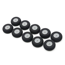 10pcs/lot High quality Airplane Wheels 30mm 40mm 55mm 65mm 75mm Airplane sponge wheels