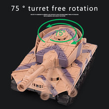 RC War Tank radio tank charger battle launch cross-country tracked remote control vehicle Hobby boy toys for kids children Gift