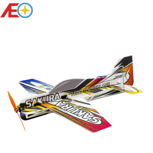 2019 New EPP Micro 3D Indoor Airplane SAKURA Lightest plane KIT (UNASSEMBLED )RC airplane RC MODEL HOBBY TOY HOT SELL RC PLANE