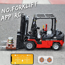 Yeshin Technic Motor Car Toys The Legoing 3681 Forklift Mk II Set Assembly Kits Toys Kids Christmas Gifts Building Blocks Bricks