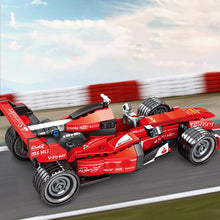 Formula F1 Racing Compatible Legoing Boys Diy Educational Assembled Sports Car Model Kit Building Blocks Brick Children Toys P44