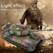 Xmas remote control Big tank charger battle launch cross-country tracked Light Musical vehicle boys play Toy for kids children