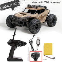 High Speed 1:16 Radio Remote Control Rc Car with Wifi 720p HD Camera 2.4GHz Off-road Buggy Vehicles Toy Gifts