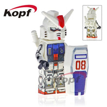 Single Sale Super Heroes Figures Mobile Suit Armor Seed Destiny RX-78-2 RX-178 MK11 Action Building Blocks Kids Toys Gift PG2004