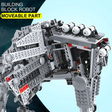 DHL 05130 Star Plan Wars Toys The 75189 Heavy ATAT Walker Set Building Blocks Bricks Assembly Kits Kids Toys Christmas Gifts