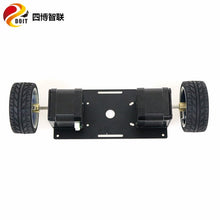 SZDOIT 2WD Metal Balance Smart Car Chassis 2-Wheel Aluminum Alloy Robot Frame 65mm/85mm/130mm Wheel 42 Stepper Motor DIY Toy