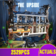 25010 Creative Toys Compatible With Legoing 75810 The Upside Down Building Blocks Bricks Kids Christmas Gifts Assembly Toys Kits