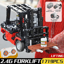 Yeshin Technic Motor Car Toys The Legoing 3681 Forklift Mk II Set Assembly Kits Toys Kids Christmas Gifts Building Blocks Bricks