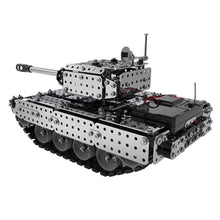 LeadingStar Stainless Steel Assembly Remote Control Tank 952PCS Wireless Remote Control Military Model Toy