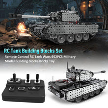 New Arrival Stainless Steel Assembly Remote Control Tank Kit RC Military Tank Set Bricks Compatible With Model Building Blocks 4