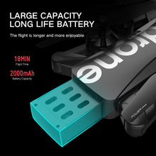 F88 Drone 4K WIFI FPV dual Camera Drone RC Quadcopter professional Optical Flow 18min Flight time Foldable dron VS kids zino pro