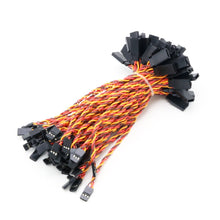 10pcs 10/15/30/50/100cm Servo Extension Cable 30 / 60coreFor Futaba JR Anti-interference Servo For RC Helicopter Part