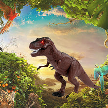 Walking Remote Control Tyrannosaurus Dinosaur Christmas Toy Light Sound Action Figure Infrared