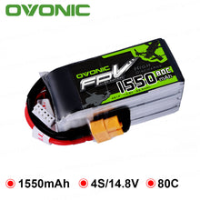 GENS ACE OVONIC 1300mAh 1550mAh 11.1V 14.8V Lipo 3S 4S Battery 50C 80C 100C with XT60 Plug for RC Car Drone Heli Boat Car