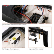 Feilun FT011 65cm 2.4G 2CH RC 55km/h High Speed Racing Boat Ship Speedboat with Water Cooling System Flipped Brushless Motor