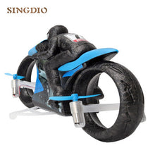 Kids plastic mini remote control model small toy motorbikes brushless rc racing moto radio motorcycle flying children's toys