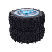 4pcs 1/8 RC Buggy Scale Truck Off-Road Tyre Banner Wilderness Tires Glue Wheels Contest Practice for 1/8 RC Car Parts