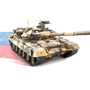 1:16 Russian T90 Main Battle Tank 2.4G Remote Control Model Tank With Sound Smoke Shooting Effect - Basic Edition