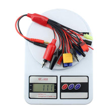19 in1 RC Lipo Battery Charger Adapter Convert Cable 4mm Banana Plug to Traxxa JST FUTABAS/T-Plug XT60 EC3 EC5 Hxt TAMIYAS