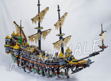 2324pcs Battle Ship Pirates of the Caribbean Silent Mary Flagship 10680 Model Building Blocks Bricks Boys Compatible With Lego