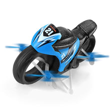 Eachine E021 Racing 2-In-1 Land/Air Mode One Key Switch Flying Motorcycle 2.4G RC Drone Quadcopter