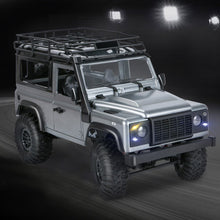 MN99S LED Lights Wear Resistance RC Car DIY Boys 2.4GHz 1/12 Kids Off Road Toy Crawler Rechargeable Battery Vehicle 4WD Gift