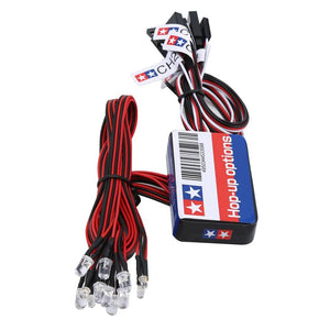 12 LED Lighting Kit Steering Brake Simulation Flash Light for 1/10 RC Car For Yokomo For Tamiya Exquisitely Designed