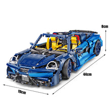 Technic Car Model Mini Legoing Blocks The MOC-16029 McLaren 570S - Bugattis 42083 B-Model Car Assembly Kits Kids Christmas Gifts