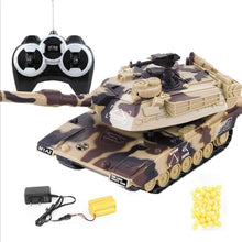 1:32 RC War Tank Tactical Vehicle Main Battle Military Remote Control Tank with Shoot Bullets Model Electronic Hobby Boy Toys