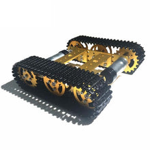 Metal tank model robot tracked car chassis diy track teaching crawler/caterpillar platform for arduino uno r3