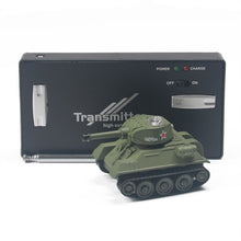 Mini RC Tank Car Radio Remote Control Micro Tank 4 Frequencies Toy For Kids Gifts RC Models
