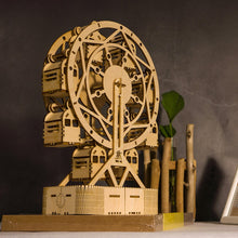 129Pcs DIY 3D Ferris Wheel Puzzle Wooden Model Building Kit Assembly Ferris Wheel Toy block assembly toys