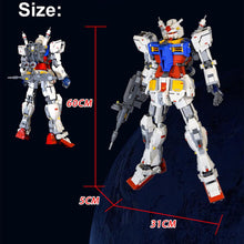 NEW IDEAS Creator Expert Robot Gundam RX-78-2 Mobile Suit 1:60 Garage Building Blocks Sets Kits Bricks Marvel Movie Kids Toys