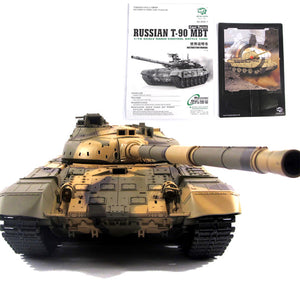 1:16 Russian T90 Main Battle Tank 2.4G Remote Control Model Tank With Sound Smoke Shooting Effect - Basic Edition