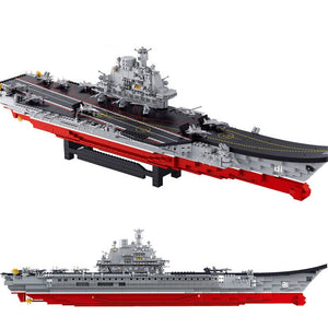 Navy Submarine Compatible Legoingly Military Ship Plane Aircrafted Carrier Warship Battle Cruiser Frigate Model Building Blocks Toy